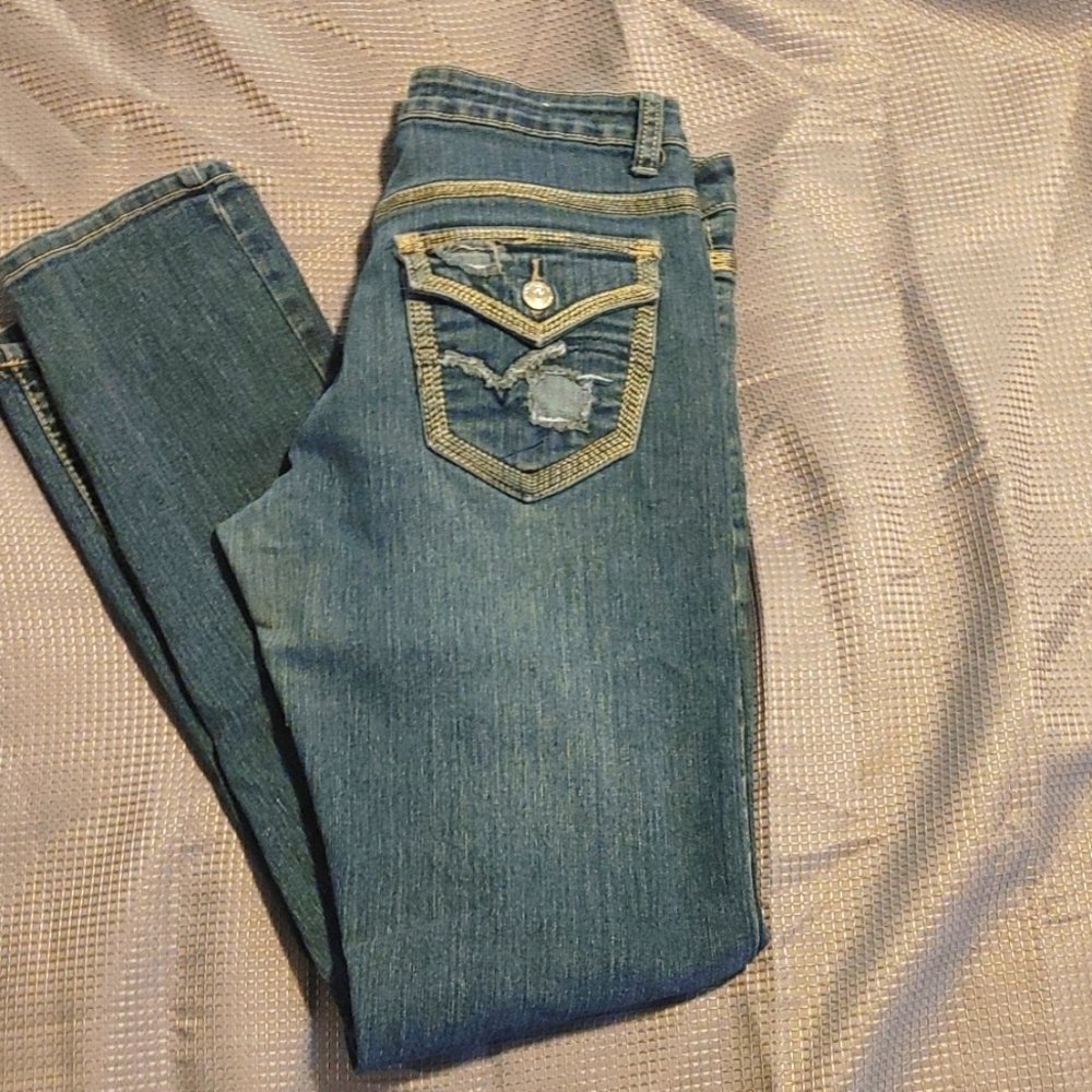 ✨3 for $15✨Vintage Harlem Patchwork Jeans